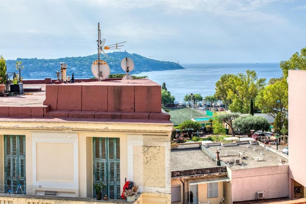 #24 Marie-Claire Suite Sea View/Balcony/Ac/5Min Port Villefranche-sur-Mer Kültér fotó